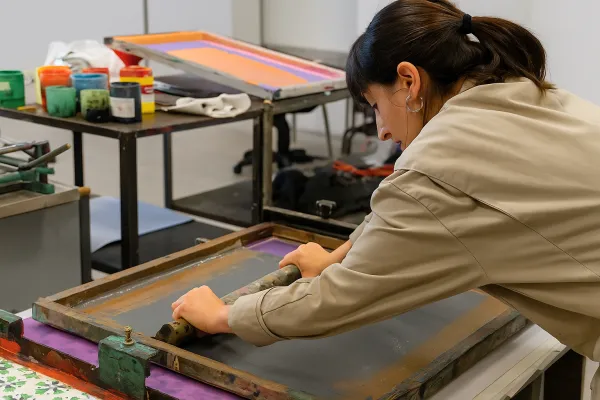 Curso de serigrafía en Valencia